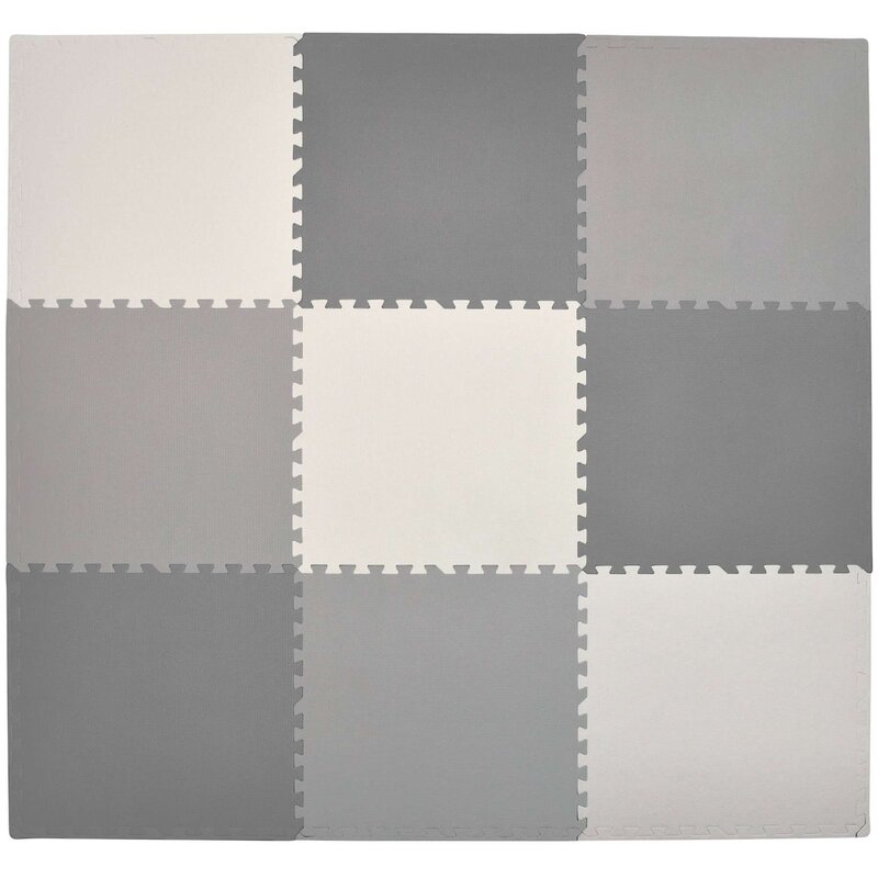 Mata piankowa HUMBI Puzzle 60 x 60 x 1 cm 3439 (9 elementów) Wielokolorowy