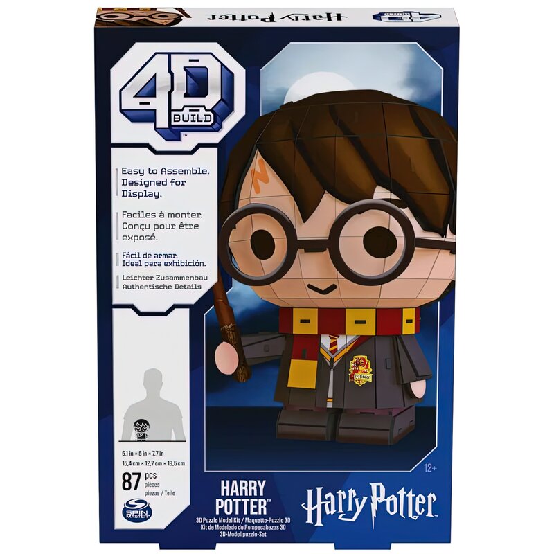 Puzzle 3D SPIN MASTER 4D Build Harry Potter (87 elementów)