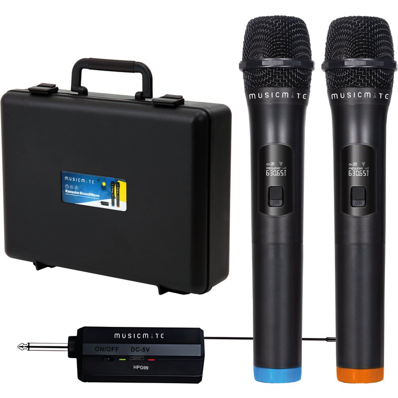 Mikrofon MUSICMATE HPG-99 SoundWave (2 szt.)