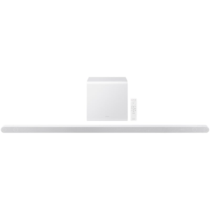 Soundbar SAMSUNG HW-S801D Biały 3.1.2-kanałowy, Bezprzewodowy Subwoofer, Wi-Fi, BT, HDMI eARC, HDR10+, AirPlay2