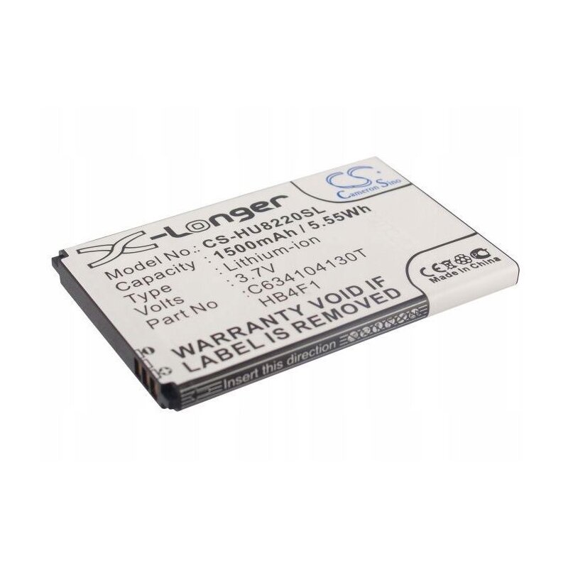 Bateria do telefonu CAMERON SINO CS-HU8220SL 1500 mAh do AT&T/BLU/Huawei/INQ/Lenovo/MTC