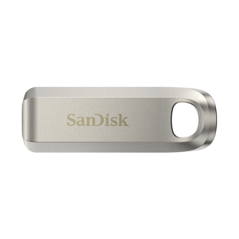 Pendrive SANDISK Ultra Luxe 256GB, USB-C, Odczyt 400 Mb/s, Srebrny