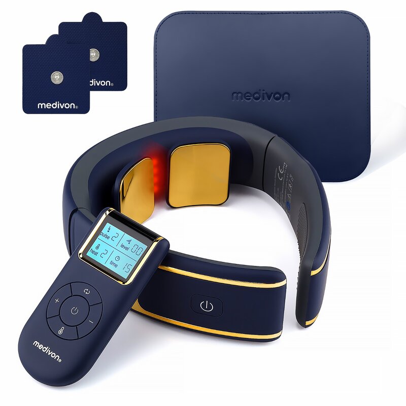 Masażer do karku MEDIVON Ultra Ems Pro Niebieski
