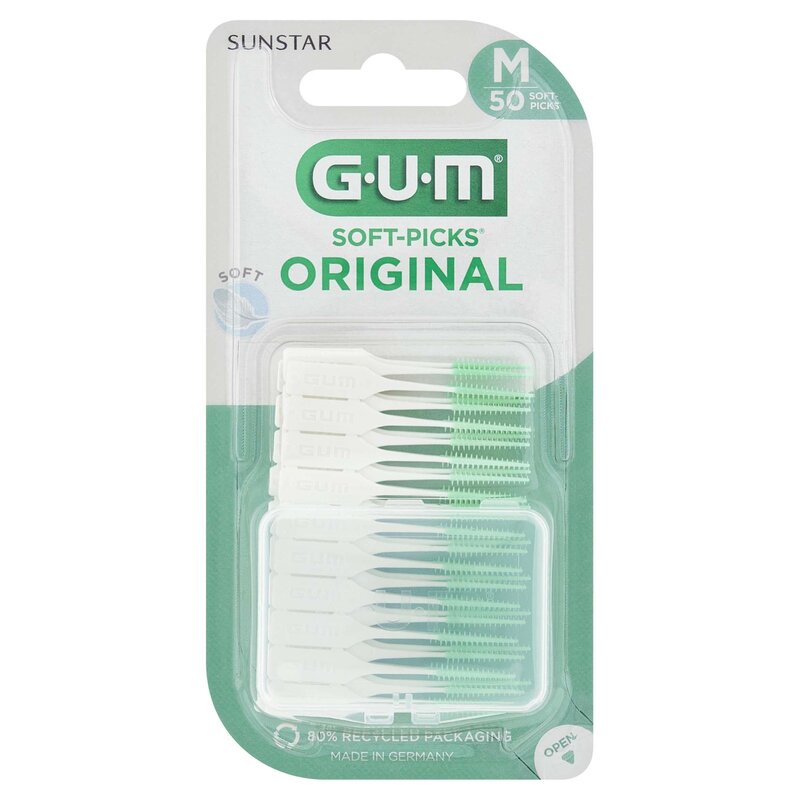 Szczoteczka międzyzębowa SUNSTAR GUM Soft-Picks Original M (50 sztuk)