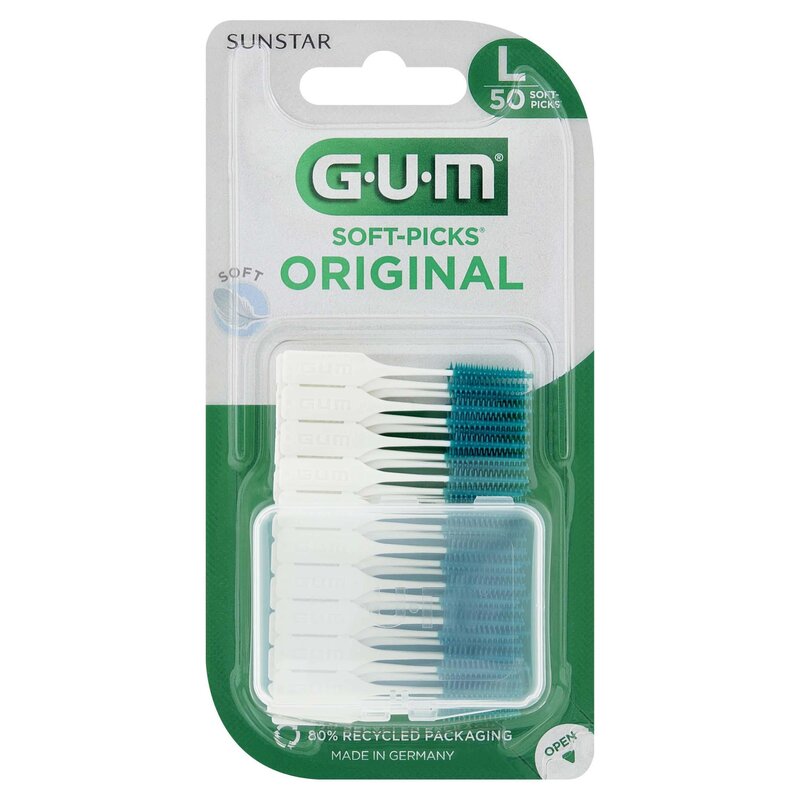 Szczoteczka międzyzębowa SUNSTAR GUM Soft-Picks Original L (50 sztuk)