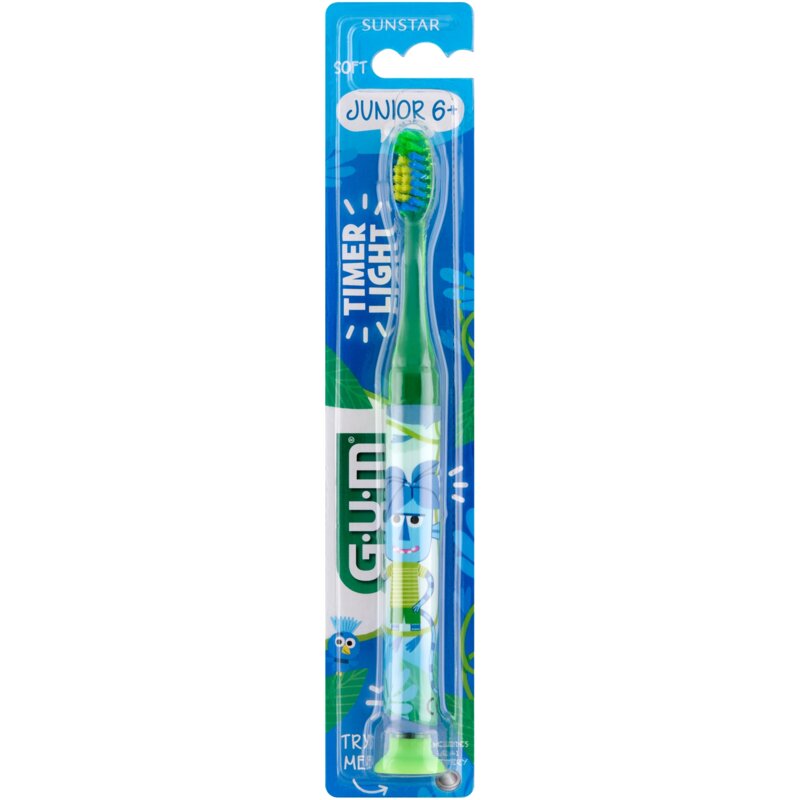 Szczoteczka SUNSTAR GUM Monster Light-Up 6+ 903 Wielokolorowy