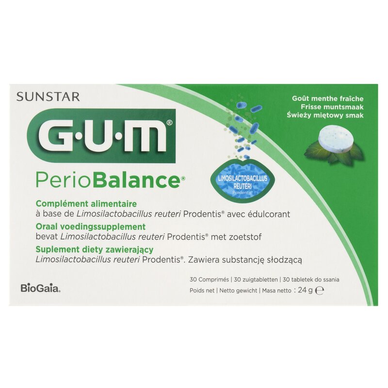 Tabletki do ssania SUNSTAR Gum PerioBalance (30 sztuk)