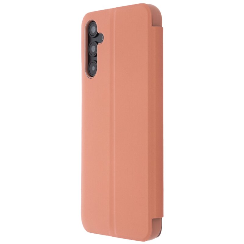 Etui TECTO SHIELD Fold Mirror View do Samsung Galaxy A14 4G/A14 5G Różowy