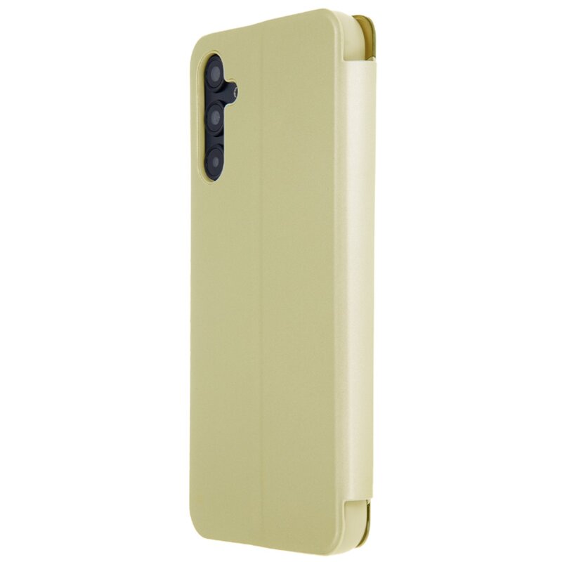 Etui TECTO SHIELD Fold Mirror View do Samsung Galaxy A14 4G/A14 5G Złoty