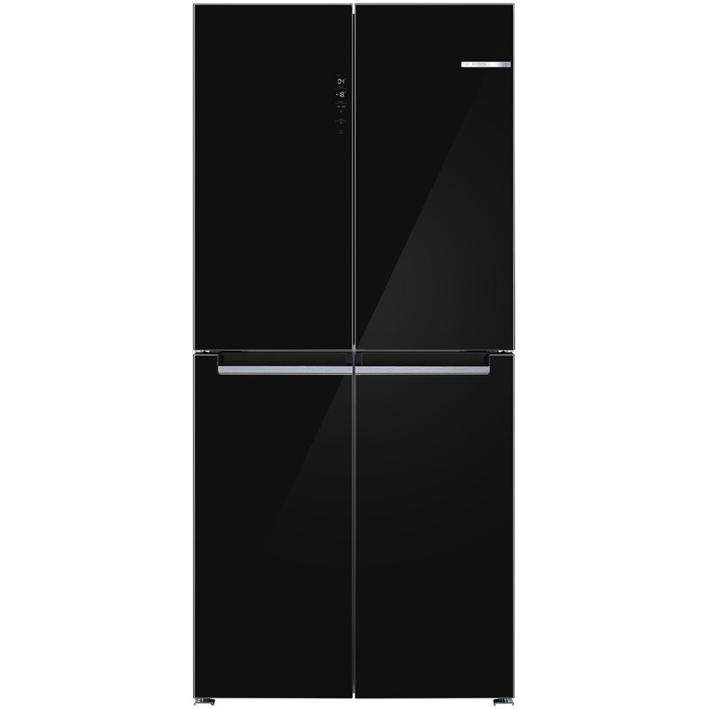 Lodówka Bosch Serie 4 KMC85LBEA Side by Side Total No Frost 189,5 cm Home Connect Wi-Fi czarna