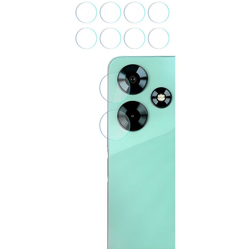 Szkło hybrydowe na obiektyw 3MK Lens Protection do Infinix Hot 30 4G