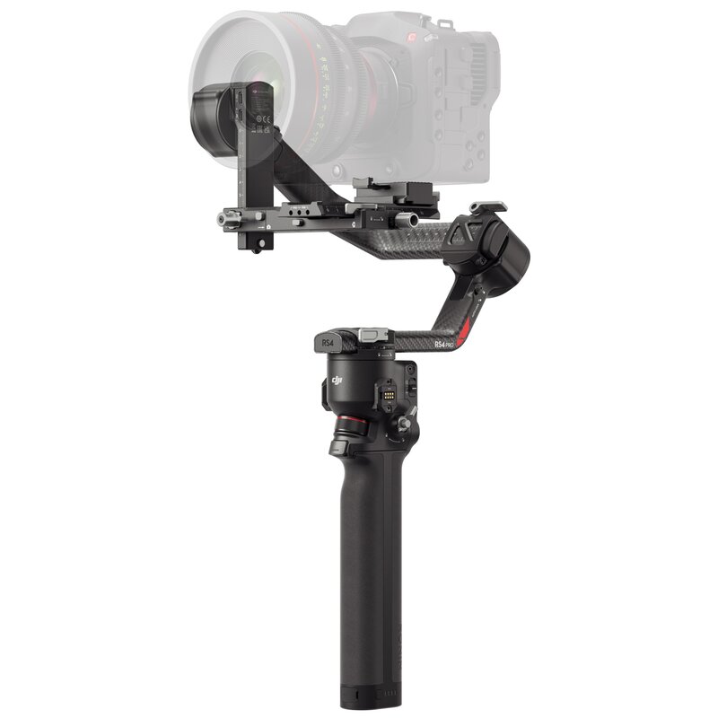 Gimbal DJI RS 4 PRO COMBO udźwig do 4,5 kg, inteligentne funkcje, orientacja pionowa i pozioma