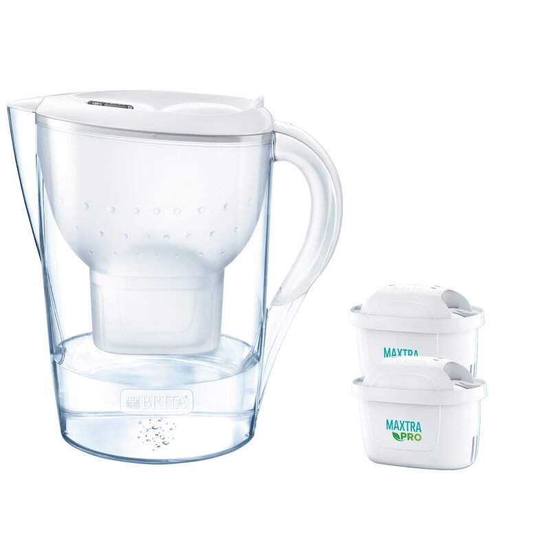 Brita Dzbanek filtrujacy 3,5l Marella XL + 2 wkłady filtrujące MAXTRA PRO Pure Performance