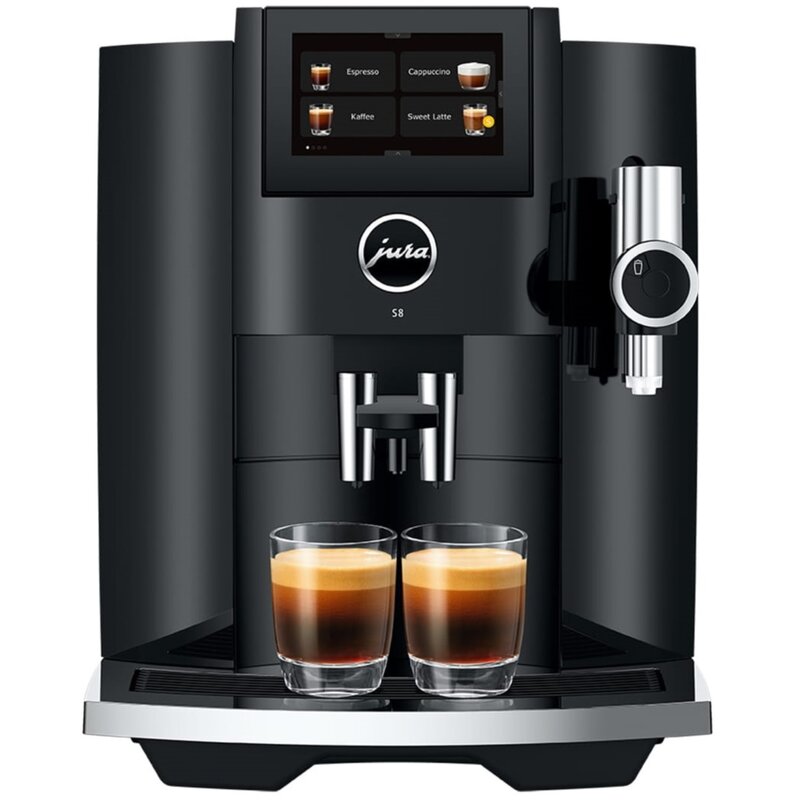 Ekspres ciśnieniowy JURA S8 EB Moc 1450 W Wbudowany młynek Piano Black