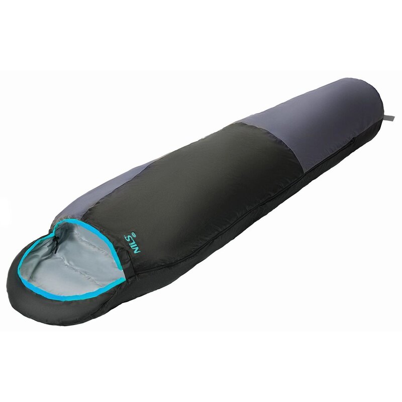 Śpiwór NILS CAMP NC1705 Czarno-miętowy