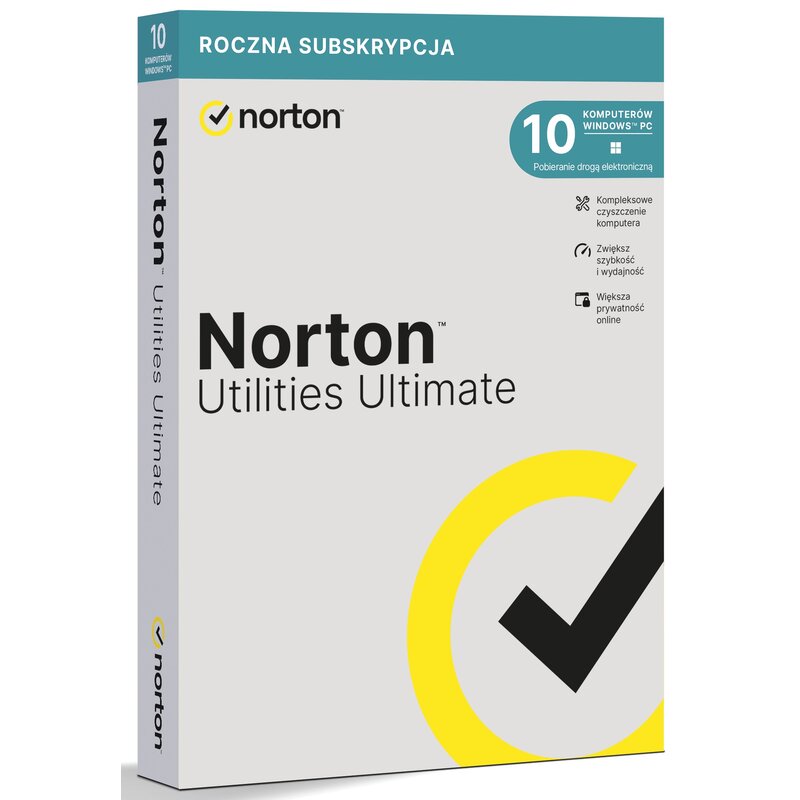 Program NORTON Utilities Ultimate 10 URZĄDZEŃ 1 ROK Kod aktywacyjny