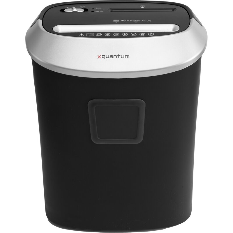 Niszczarka XQUANTUM PS501 25 L, Ścinki, Automatyczny Start/Stop, Funkcja cofania