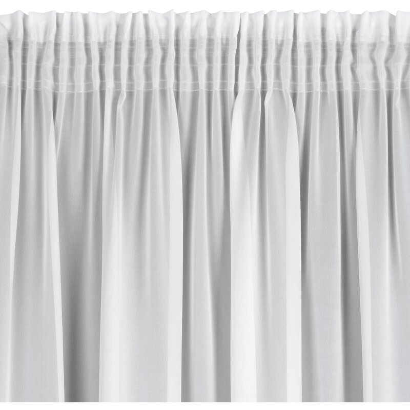 Firana gotowa EUROFIRANY Dalia 350 x 270 cm Biały