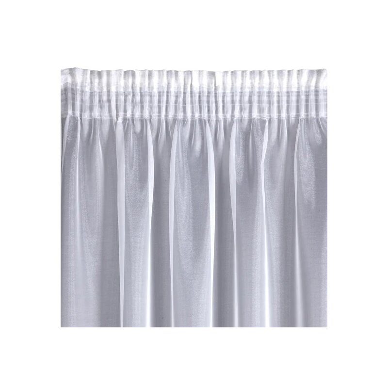 Firana gotowa EUROFIRANY Alia 140 x 270 cm Biały