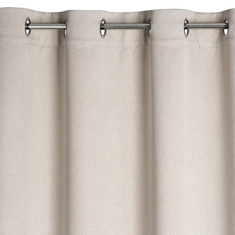 Zasłona EUROFIRANY Amaro 140 x 250 cm Beżowy