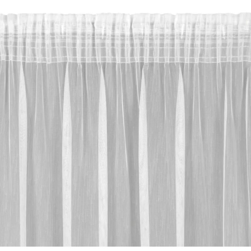 Firana gotowa EUROFIRANY Nicea 140 x 270 cm Biały