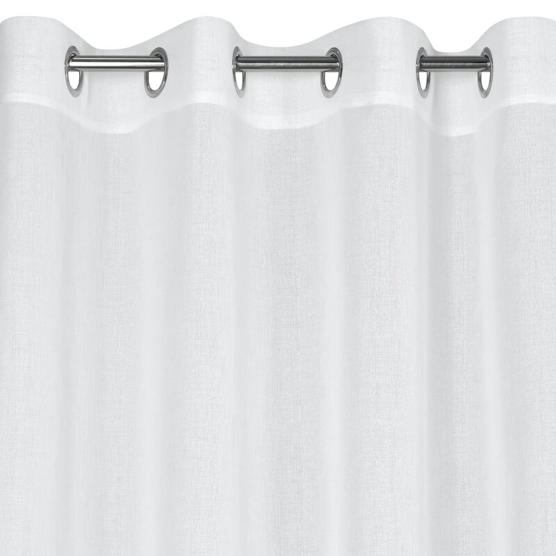 Firana gotowa EUROFIRANY Margo 140 x 250 cm Biały