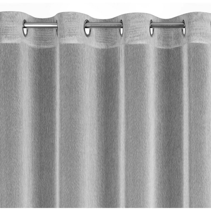 Zasłona EUROFIRANY Adela 140 x 250 cm Stalowy