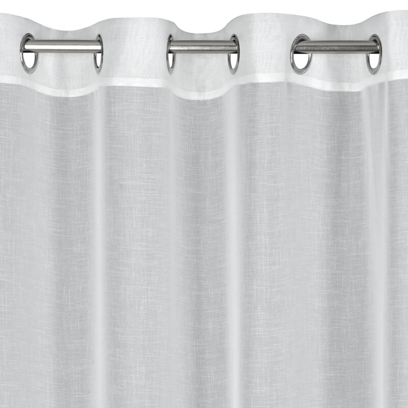 Firana gotowa EUROFIRANY Isabel 140 x 250 cm Biały