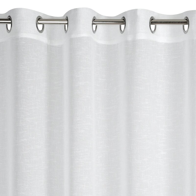 Firana gotowa EUROFIRANY Lexy 140 x 250 cm Biały