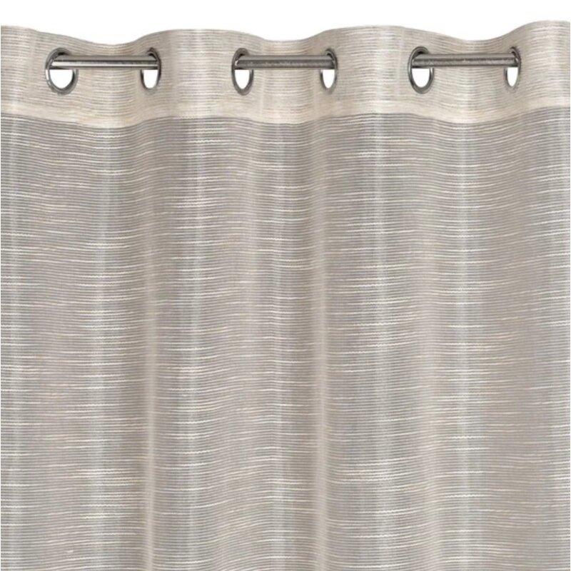 Firana gotowa EUROFIRANY Rachel 140 x 250 cm Naturalny