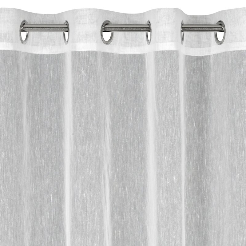 Firana gotowa EUROFIRANY Adel 140 x 250 cm Biały