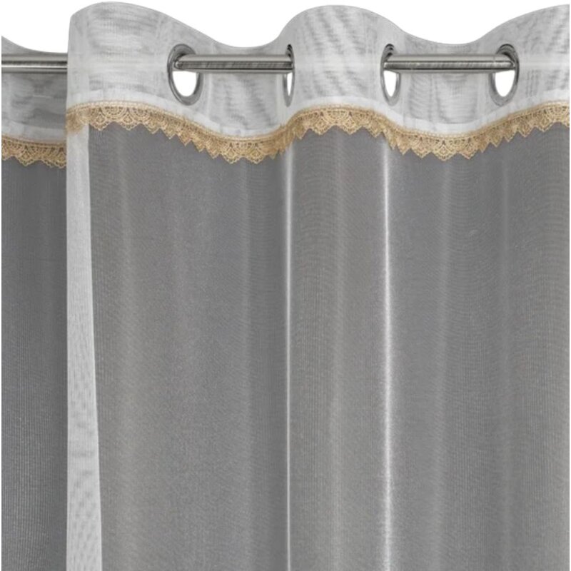 Firana gotowa EUROFIRANY Meril 300 x 250 cm Biały