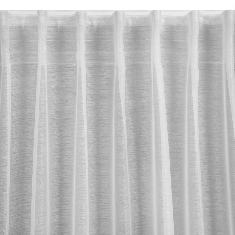 Firana gotowa EUROFIRANY Belissa 140 x 300 cm Biały