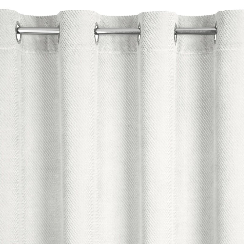 Zasłona EUROFIRANY Eliza 386189 140 x 250 cm Biały