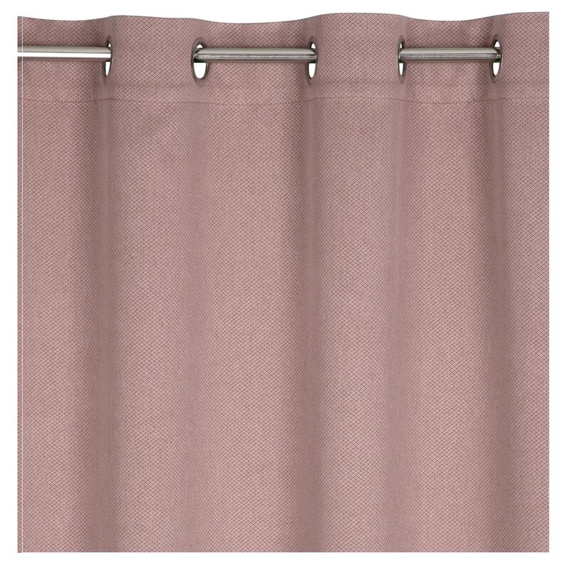 Zasłona EUROFIRANY Amaro 140 x 250 cm Pudrowy Róż