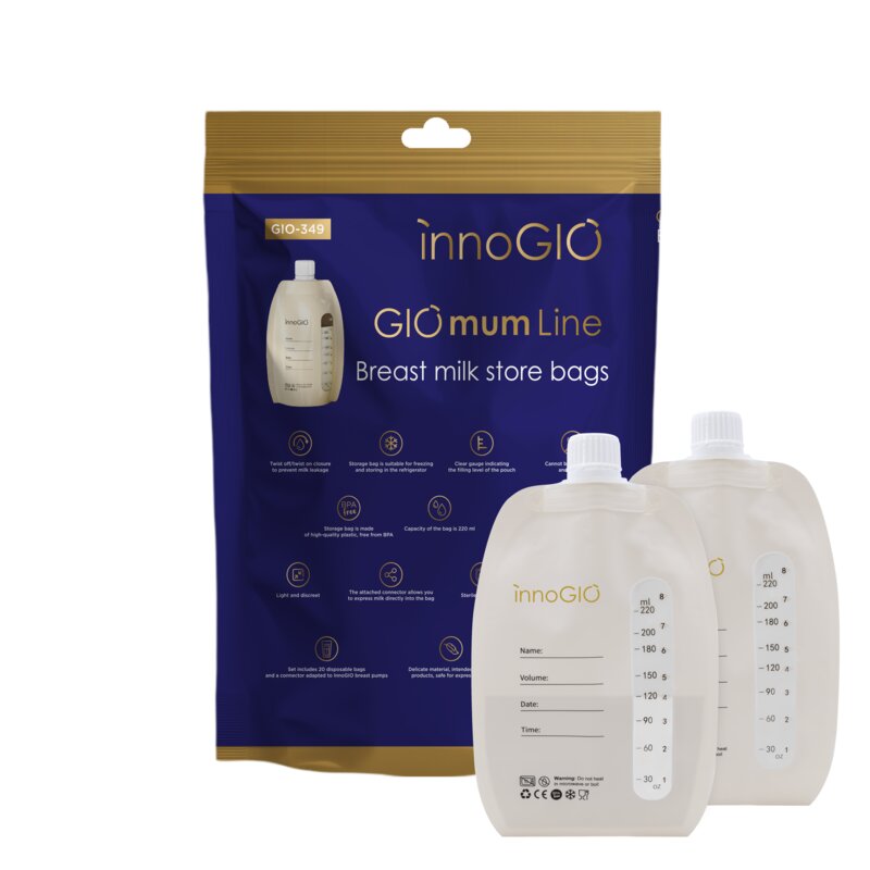 Torebki do przechowywania pokarmu INNOGIO Giomum Line (20 szt.)