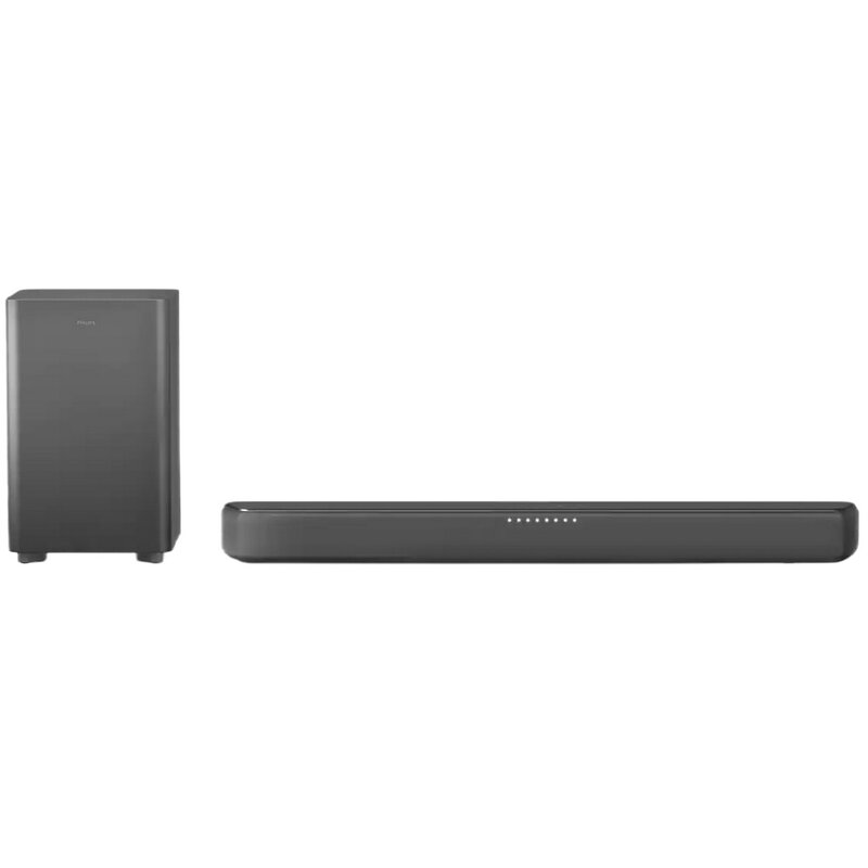 Soundbar PHILIPS TAB5309/10 Szary 2.1-kanałowy, Bezprzewodowy Subwoofer, HDMI-CEC, DTS Virtual:X, Dolby Digital+