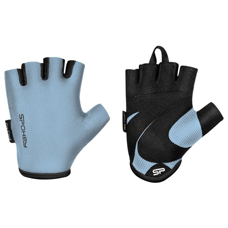 Rękawice fitness SPOKEY Lady fit (rozmiar M) Czarno-niebieski