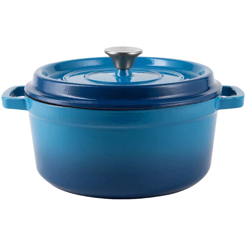 Garnek żeliwny VINTAGE CUISINE VC2P2619BL20CP Niebieski 4.3L