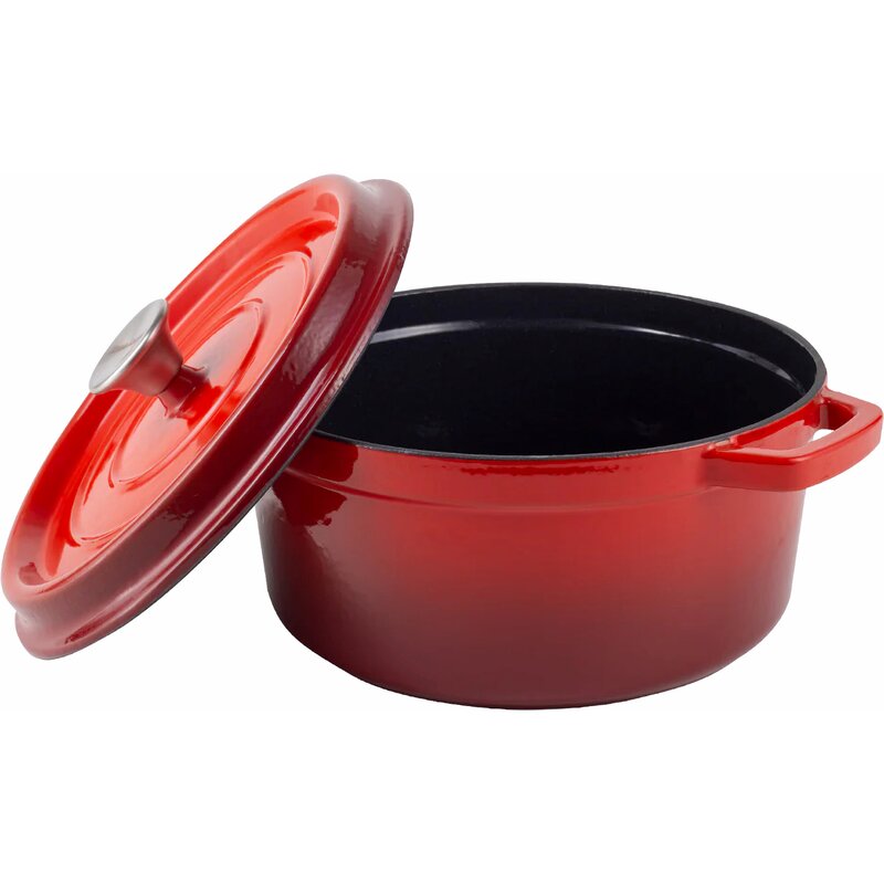 Garnek żeliwny VINTAGE CUISINE VC2P2218RD20CP 2.2L