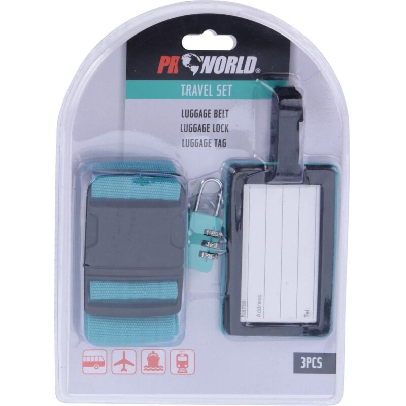 Zestaw zabezpieczający do walizki PROWORLD 1059112