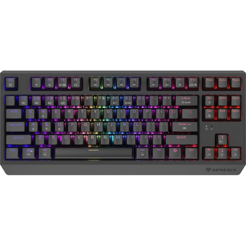 Genesis Thor 230 TKL US RGB Outemu Red Czarny