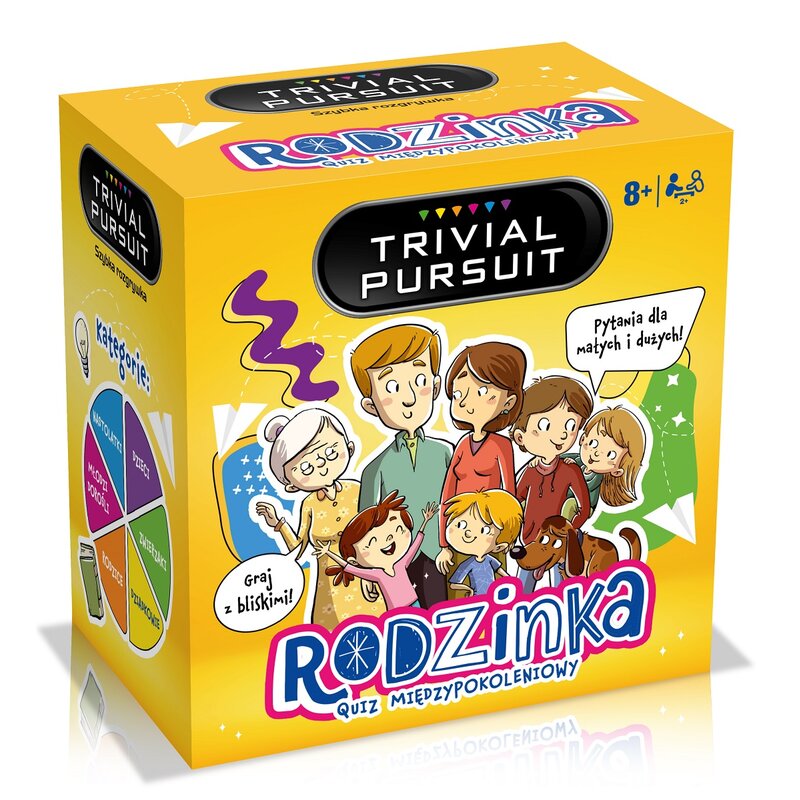 Gra towarzyska WINNING MOVES Trivial Pursuit Rodzinka