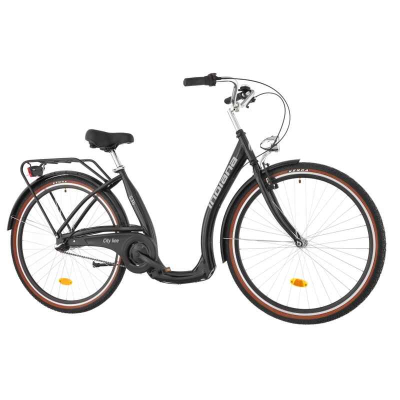 Rower miejski INDIANA Moena S3B 28 cali Czarny