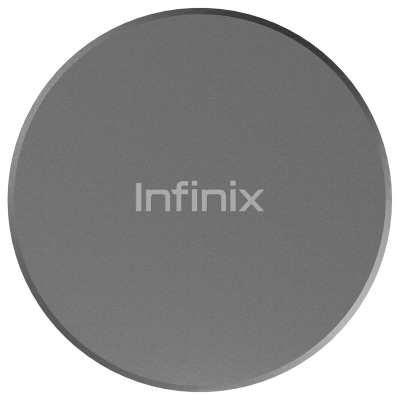 Ładowarka indukcyjna INFINIX Magnetic Wireless Fast Charge Pad 15W Czarno-srebrny MagSafe