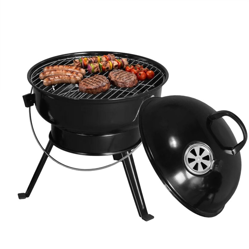 Grill ogrodowy węglowy BBQ LINE MIR2014 Zamykany, okrągły