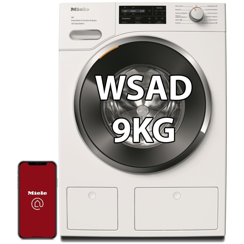 Miele WWI880 WCS 9kg 1600obr/min Zdalne sterowanie