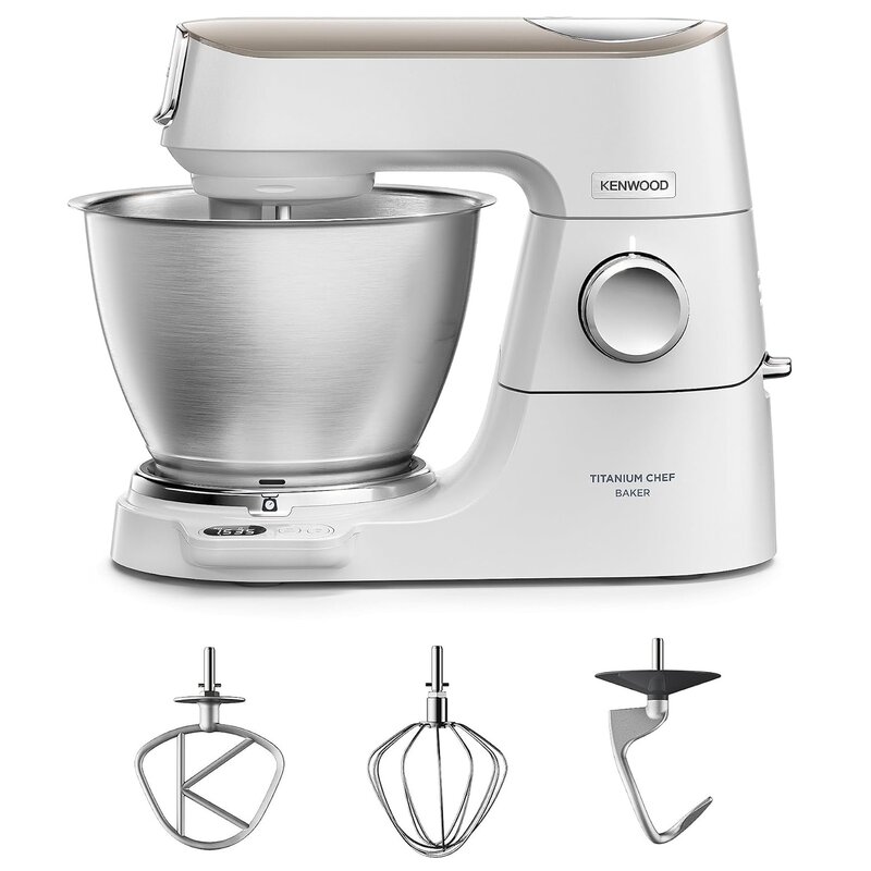 Robot planetarny Kenwood Titanium Chef Baker KVC65.001WH biały