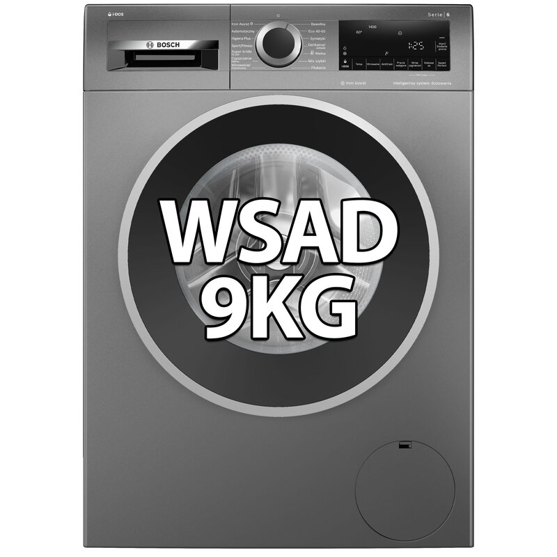 Pralka BOSCH Serie 6 WGG244FRPL 9kg 59cm 1400obr