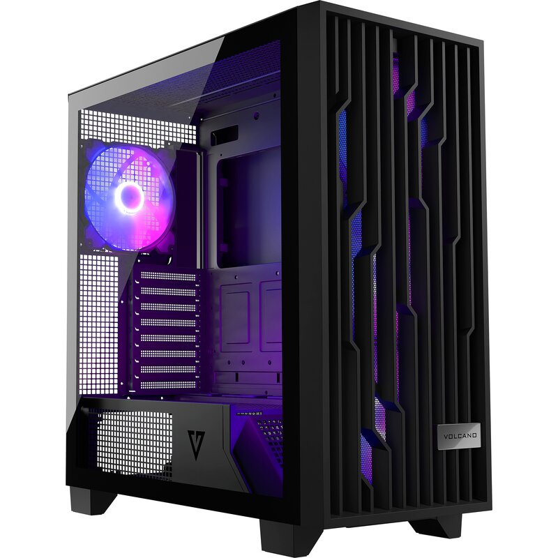 MODECOM VOLCANO PERUN APEX ARGB MIDI Black